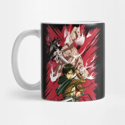 Eren And Attack Titan Attack On Titan Mug Official Attack On Titan Merch