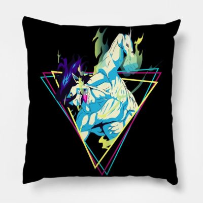 Attack On Titan Retro Design Throw Pillow Official Attack On Titan Merch