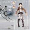 14cm Attack on Titan Levi Ackerman Anime Figure ARTFX J Mikasa Ackerman Action Figure Shingeki no 5 - AOT Merch