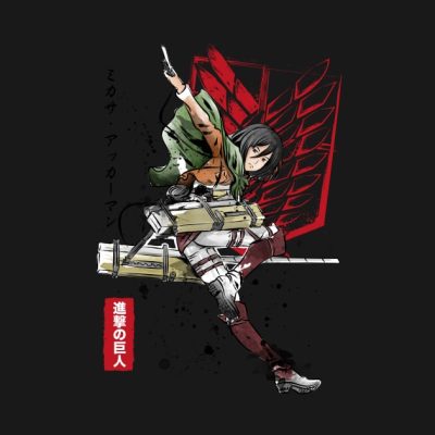 Soldier Mikasa Tank Top Official Attack On Titan Merch