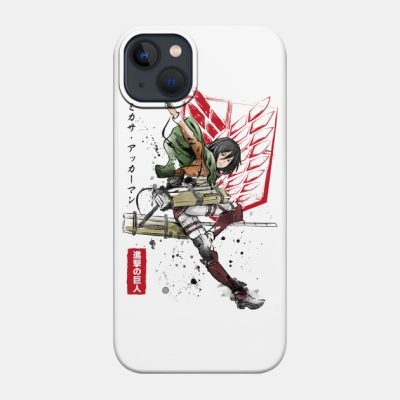 Soldier Mikasa Phone Case Official Attack On Titan Merch