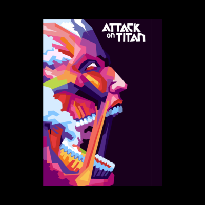 Attack On Titan Pop Art Tapestry Official Attack On Titan Merch