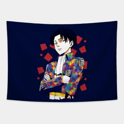 Attack On Titan Captain Levi Tapestry Official Attack On Titan Merch