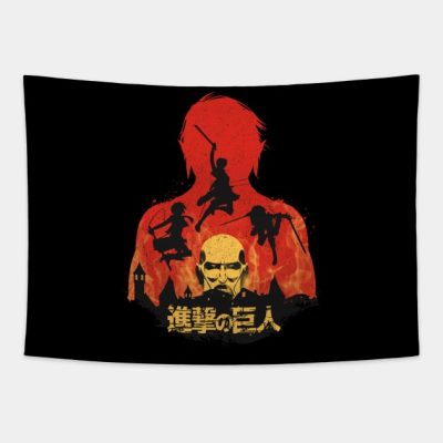 Attack On Titan Final War Tapestry Official Attack On Titan Merch