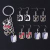 1Pcs Anime Attack On Titan Earring Akatsuki Organization Red Cloud Attack Wings Pendant Drop Earring Cosplay 1 - AOT Merch