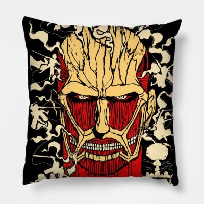 Colossal Attack Throw Pillow Official Attack On Titan Merch