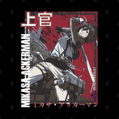 Mikasa Ackerman Aot Tapestry Official Attack On Titan Merch