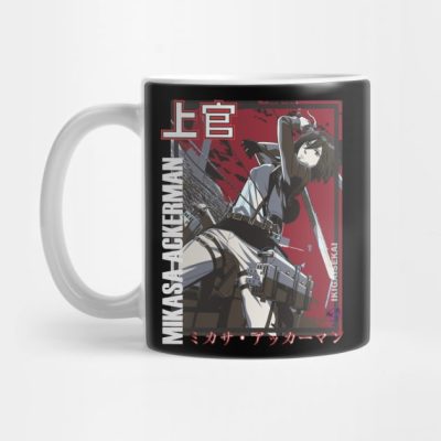 Mikasa Ackerman Aot Mug Official Attack On Titan Merch