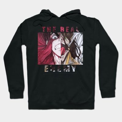 Eren Real Enemy Attack On Titans Hoodie Official Attack On Titan Merch