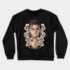 Attack On Titan Anime Eren Yeager Crewneck Sweatshirt Official Attack On Titan Merch