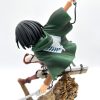 29cm ARTFX J Attack on Titan Anime Figure Mikasa Ackerman Action Figure Shingeki no Kyojin Levi 4 - AOT Merch