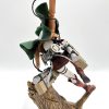 29cm ARTFX J Attack on Titan Anime Figure Mikasa Ackerman Action Figure Shingeki no Kyojin Levi 5 - AOT Merch