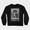 Attack On Titan Hange Zoe Bw Crewneck Sweatshirt Official Attack On Titan Merch