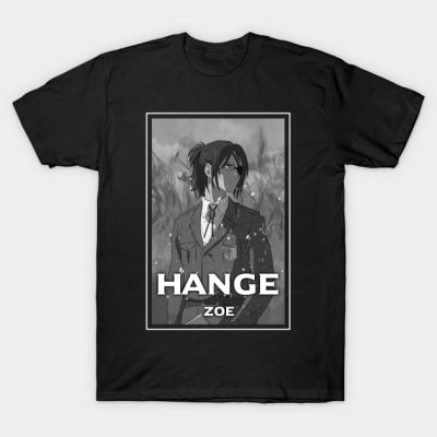 Attack On Titan Hange Zoe Bw T-Shirt Official Attack On Titan Merch