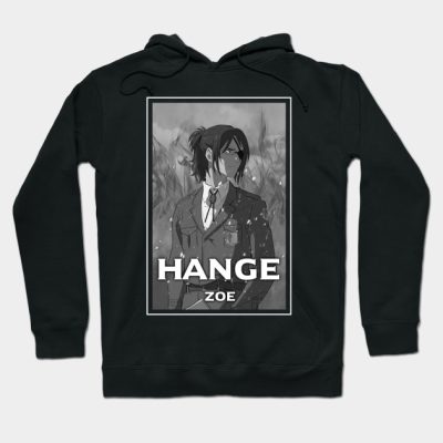 Attack On Titan Hange Zoe Bw Hoodie Official Attack On Titan Merch