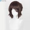 35cm Hange Zoe Cosplay Attack on Titan Final Season 4 Hange Zoe Wig Dark Brown Hair 2 - AOT Merch