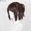 35cm Hange Zoe Cosplay Attack on Titan Final Season 4 Hange Zoe Wig Dark Brown Hair 3 - AOT Merch