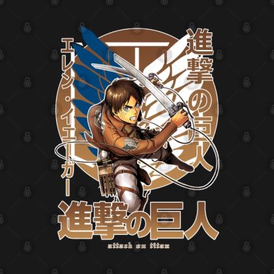 Attack On Titan Eren Yeager Tank Top Official Attack On Titan Merch