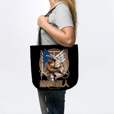Attack On Titan Eren Yeager Tote Official Attack On Titan Merch