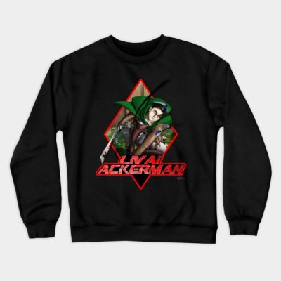 Attack On Titan Livai Crewneck Sweatshirt Official Attack On Titan Merch