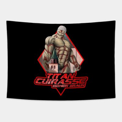 Attack On Titan Armored Titan Tapestry Official Attack On Titan Merch
