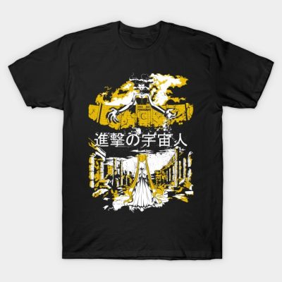 Attack On Moon Alien Advance T-Shirt Official Attack On Titan Merch