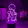 Acrylic 3d Led Night Light Eren Yeager Figure Bedroom Decor Nightlight Dropshipping Battery Powered Lamp Attack 2 - AOT Merch
