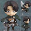 Anime 10CM Game Attack on Titan Eren Jaeger 375 Levi Rivaille Ackerman 390 417 Cleaning Ver 3 - Attack On Titan Merch