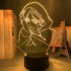 Anime 3d Lamp Attack on Titan Eren Yeager for Bedroom Decoration Light Kids Gift Attack on 1 - AOT Merch