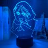 Anime 3d Lamp Attack on Titan Eren Yeager for Bedroom Decoration Light Kids Gift Attack on - AOT Merch