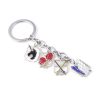 Anime Attack On Titan Keychain Trainee Survey Corps Military Police Garrison Regiment Logo Pendant Key Chain 2 - AOT Merch