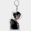 Anime Attack on Titan Acrylic Keychain Shingeki No Kyojin Levi Eren Key Chain for Women Accessories 3 - AOT Merch