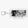 Anime Attack on Titan Eyes Keychain for Men Women Accessories Bag Final Season Levi Eren Key 2 - AOT Merch