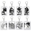 Anime Attack on Titan Final Season Keychain Cartoon Shingeki No Kyojin Transparent Double Sided Key Chain - AOT Merch