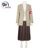 Anime Attack on Titan Jacket Eldian Warrior Unit Pieck Jacket Shingeki No Kyojin Eldian Dress Marley 1 - AOT Merch