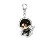 Anime Attack on Titan Levi Ackerman Eren Jaeger Keychain Cosplay Keychains pendant key chain Key Ring 1 - AOT Merch