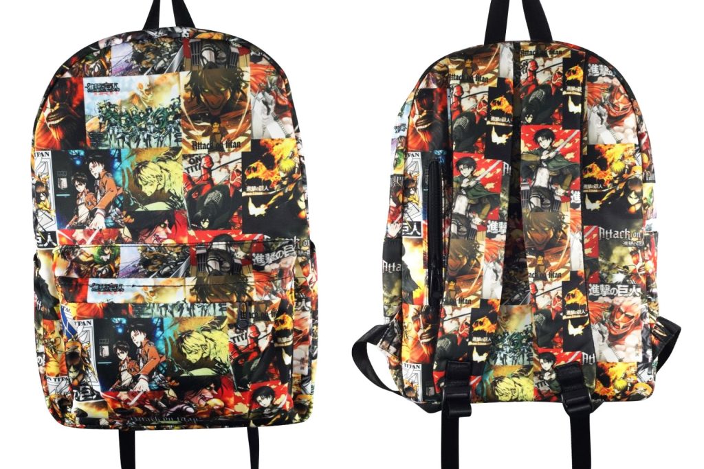 Anime Attack on Titan Wings Freedom Backpack Full Print Rucksack Bag School BookBags Laptop Women Men - AOT Merch