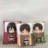 Attack On Titan Anime Plush Toys Levi Ackerman Mikasa Eren Pillow Cartoon Stuffed Toys Festival Kids 5 - AOT Merch