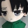 Attack On Titan Plush Toys For Boys Mikasa Levi Eren Anime Plushie Kawaii Cute Stuffed Doll 5 - AOT Merch