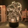 Attack on Titan Acrylic 3d Lamp Hange Zoe for Home Room Decor Light Child Gift Hange 2 - AOT Merch