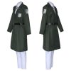 Attack on Titan Eren Levi Cosplay Costume Women Men Shingeki No Kyojin Scouting Legion Soldier Jacket 2 - AOT Merch