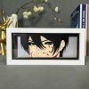 Attack on Titan Mikasa Anime Light Box for Bedroom Decoration Led Night Lamp Manga Gadget Birthday 3 - AOT Merch