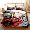 Attack on Titan Printed polyester bedding soft and comfortable Customizable bedding set Quilt cover pillowcase 10 - Attack On Titan Merch