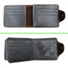 Attack on Titan Shingeki No Kyojin Coffee Color Short Wallet Men s Fold Over PU Button 4 - AOT Merch