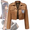 Attack on Titan Shingeki No Kyojin Cosplay Anime Costumes No Kyojin Scouting Legion Jacket Costume Dress 1 - AOT Merch