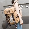 Attack on Titan Shingeki no Kyojin Eren Scouting Legion Bag Cartoon Canvas Backpack Cosplay Unisex Travel 5 - AOT Merch