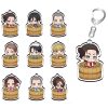 Classic Anime Attack on Titan Keychain Lovely Shower Barrel Series Figures Key Chain Backpack Car Accessories - AOT Merch