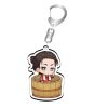 Classic Anime Attack on Titan Keychain Lovely Shower Barrel Series Figures Key Chain Backpack Car Accessories 4 - AOT Merch