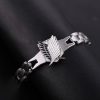 H F New Unisex Charming Attack On Titan Shingeki No Kyojin Metal Bracelet Wings Punk Style 3 - AOT Merch