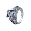 Hot Japanese Anime Attack on Titan Ring Rose Sword Horse Wings of Freedom Cosplay Jewelry Souvenir 4 - AOT Merch